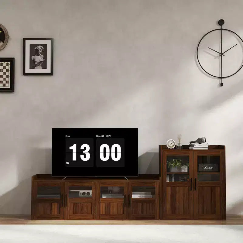 Mobile TV Bestier moderno multiuso con armadietto per soggiorno e camera da letto