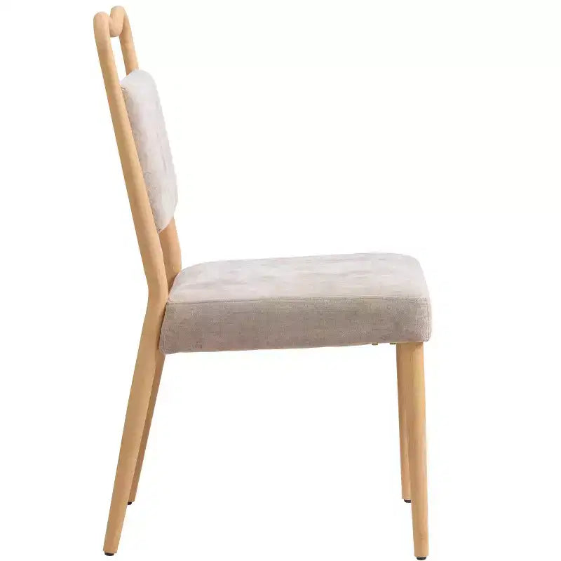 Christopher Knight Home Wanda Sedie da Pranzo Imbottite Mid-Century Modern (Set di 2)