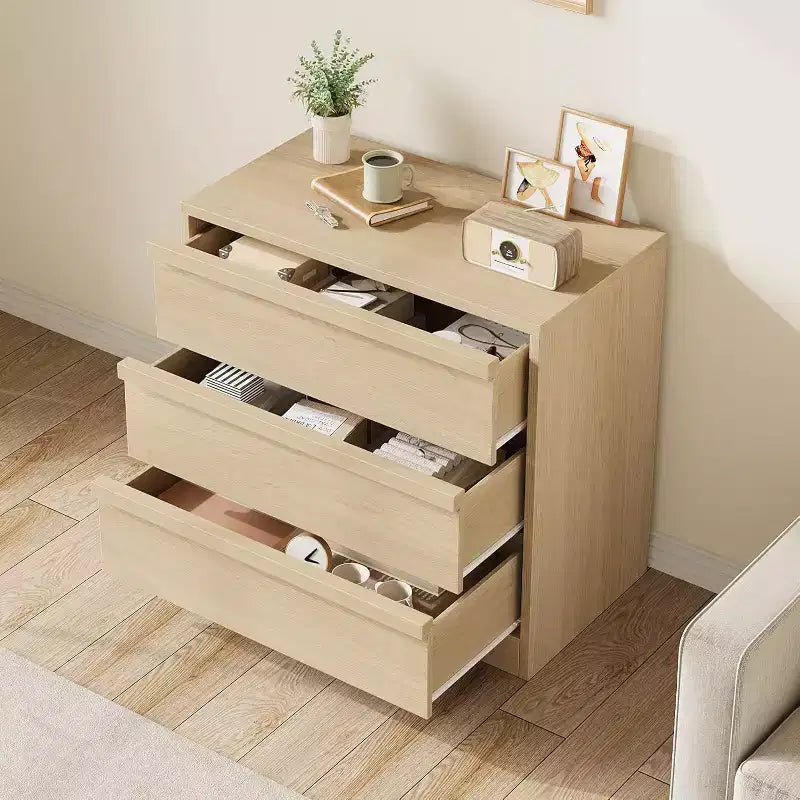 Comò a 3 cassetti Acekool, Comodino/Mobile contenitore moderno per camera da letto, soggiorno, ingresso
