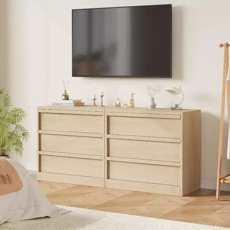 Comò a 3 cassetti Acekool, Comodino/Mobile contenitore moderno per camera da letto, soggiorno, ingresso