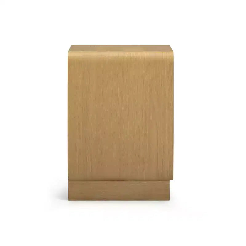 Teamson Home Tenley Comodino Moderno in Legno a 2 Cassetti con Apertura a Pressione