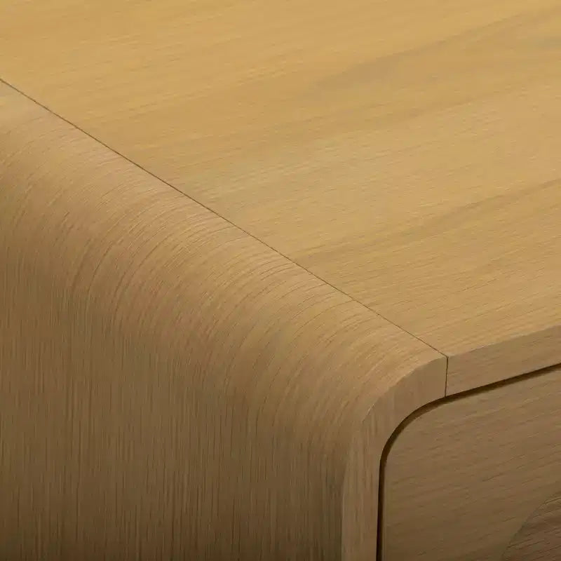 Teamson Home Tenley Comodino Moderno in Legno a 2 Cassetti con Apertura a Pressione