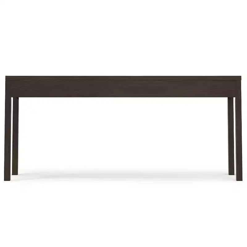 Fabian SCRIVANIA in LEGNO MASSELLO Contemporanea Moderna Larga 183 cm in Noce Caldo