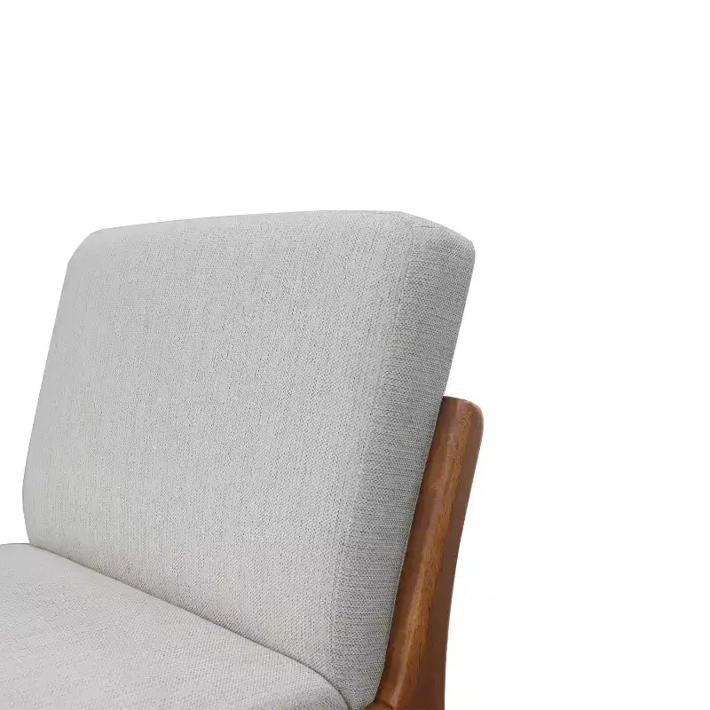 Sgabelli da bar imbottiti Wendy Mid-Century Modern in legno di hevea di Christopher Knight Home (set di 2)