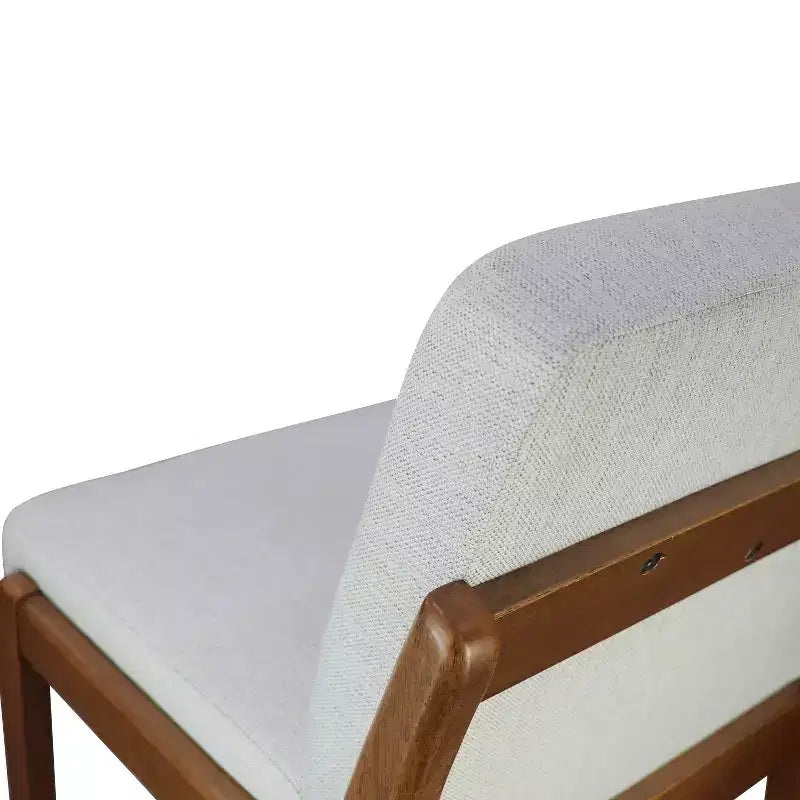 Sgabelli da bar imbottiti Wendy Mid-Century Modern in legno di hevea di Christopher Knight Home (set di 2)