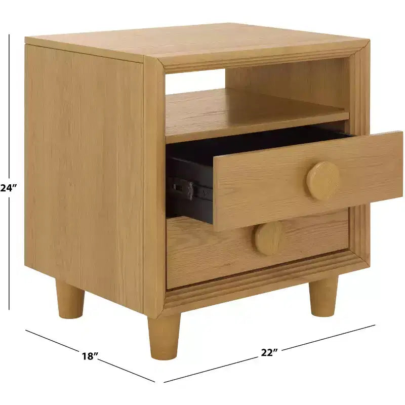 Comodino a 2 cassetti Akanksha - NST6409 - Safavieh