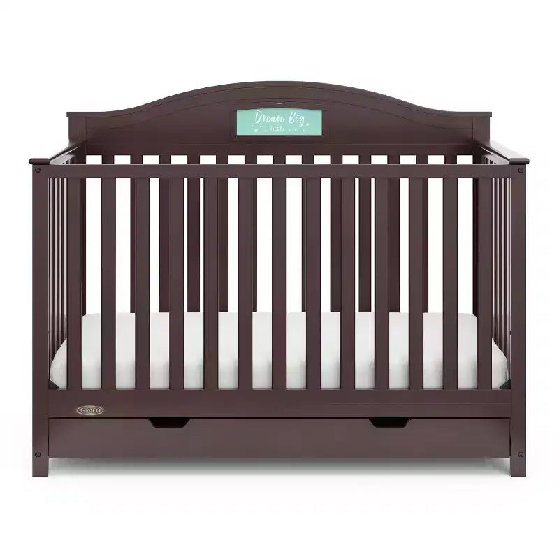 Culla Trasformabile 5-in-1 Personalizzabile Graco Story con Cassetto