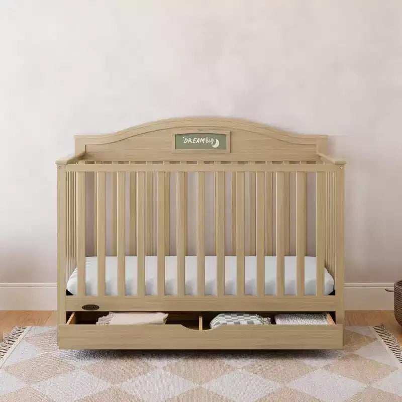 Culla Trasformabile 5-in-1 Personalizzabile Graco Story con Cassetto