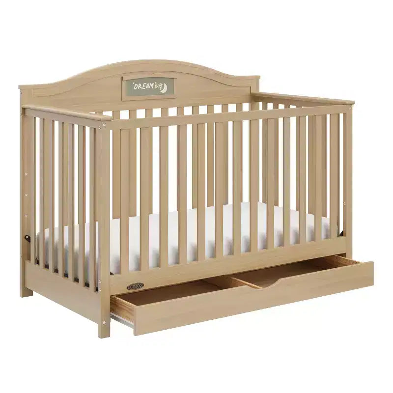 Culla Trasformabile 5-in-1 Personalizzabile Graco Story con Cassetto