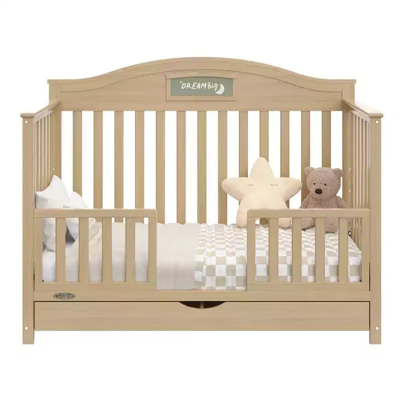 Culla Trasformabile 5-in-1 Personalizzabile Graco Story con Cassetto