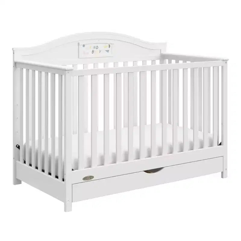 Culla Trasformabile 5-in-1 Personalizzabile Graco Story con Cassetto
