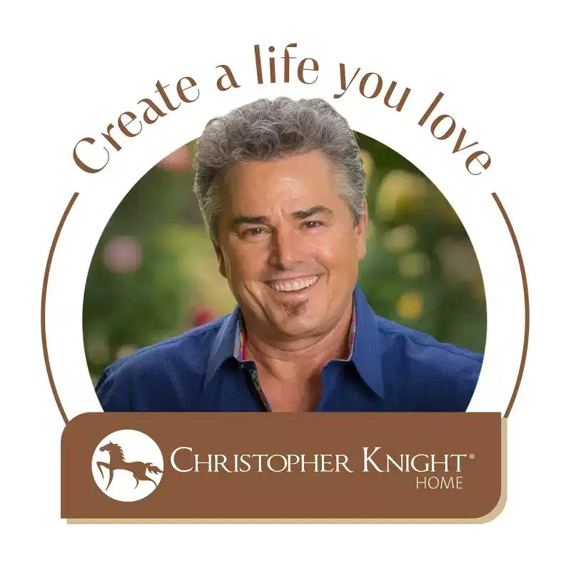 Christopher Knight Home Raisa, set da pranzo a 5 pezzi in legno di Hevea in stile rustico con sedie imbottite in tessuto Bouclé