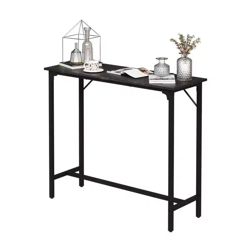 Karl Home 43'' Counter Height Bar Table Rectangular Pub Table Sofa Table