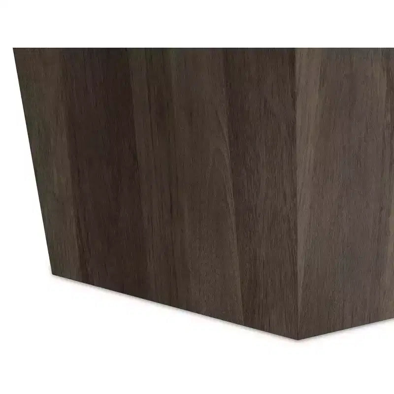 Tavolino Irregolare Contemporaneo Oaklynn in LEGNO MASSICCIO DI MANGO, larghezza 40 cm, completamente assemblato