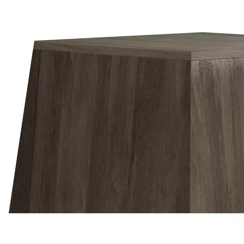 Tavolino Irregolare Contemporaneo Oaklynn in LEGNO MASSICCIO DI MANGO, larghezza 40 cm, completamente assemblato