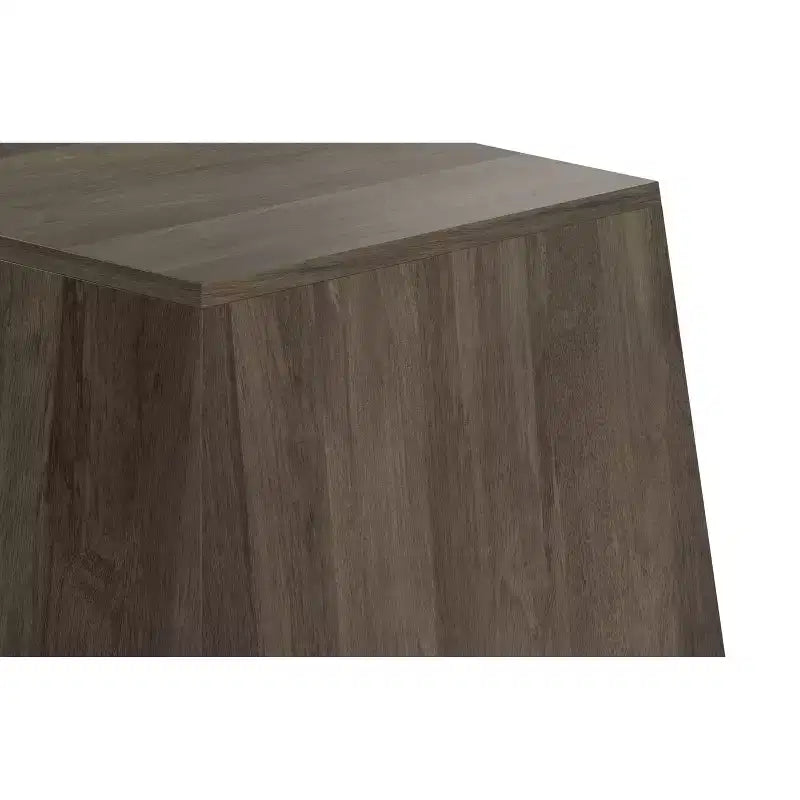 Tavolino Irregolare Contemporaneo Oaklynn in LEGNO MASSICCIO DI MANGO, larghezza 40 cm, completamente assemblato