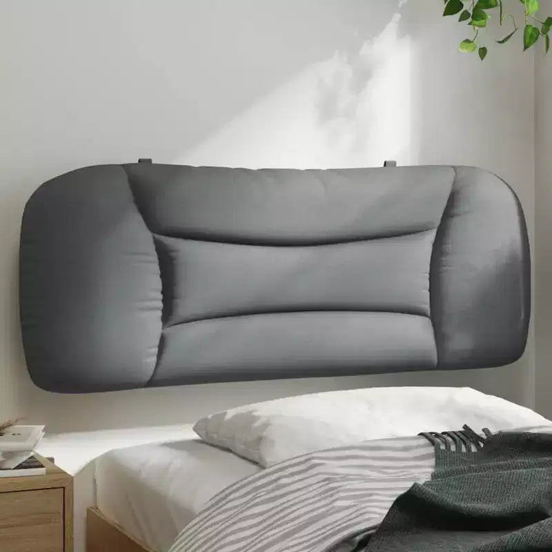 vidaXL Testiera Cuscino Decorativo Appeso Imbottito Camera da Letto in Tessuto