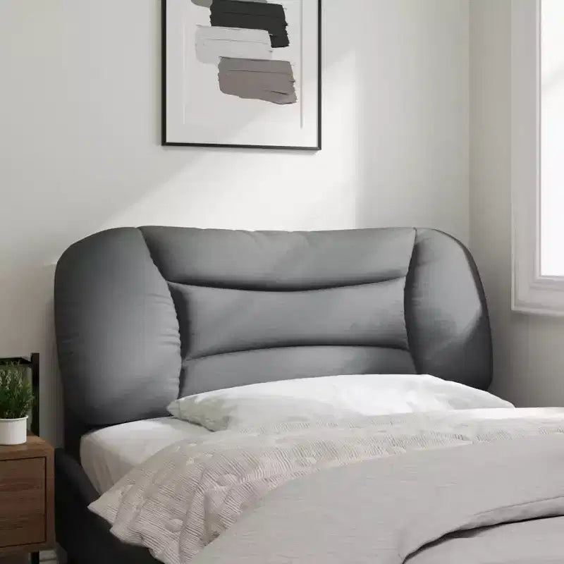 vidaXL Testiera Cuscino Decorativo Appeso Imbottito Camera da Letto in Tessuto