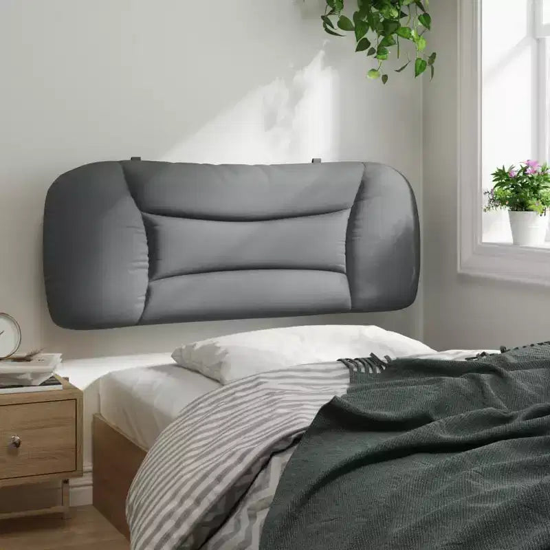 vidaXL Testiera Cuscino Decorativo Appeso Imbottito Camera da Letto in Tessuto