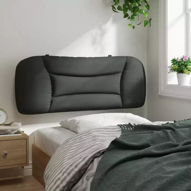 vidaXL Testiera Cuscino Decorativo Appeso Imbottito Camera da Letto in Tessuto