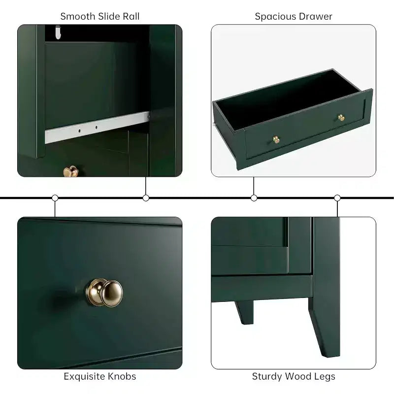 Cassettiera alta a 5 cassetti, mobile contenitore moderno in legno con cassetti profondi e pomelli in metallo, ideale per camera da letto, ingresso o corridoio