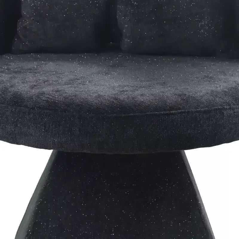 Sedia Girevole Moderna a 360° con Schienale a Farfalla, Sedia Imbottita da Toeletta e Sgabello Trucco per Camera da Letto, Sala da Pranzo o Soggiorno-Panipeachy