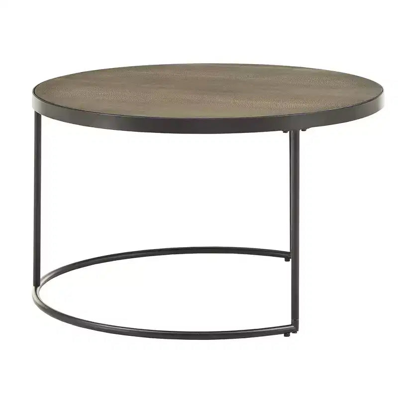 Tavolino da salotto Kai Nesting - Nero - iNSPIRE Q