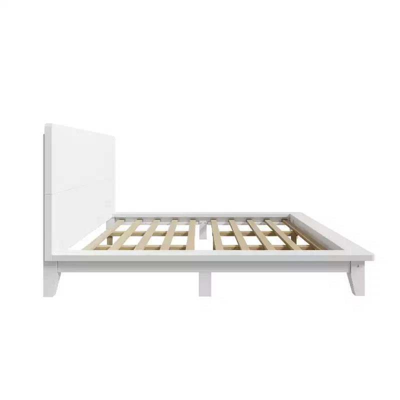 Luxystar Struttura Letto a Piattaforma Matrimoniale King Size con Testiera Moderna