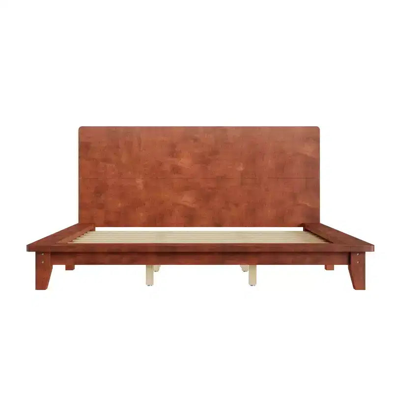 Luxystar Struttura Letto a Piattaforma Matrimoniale King Size con Testiera Moderna