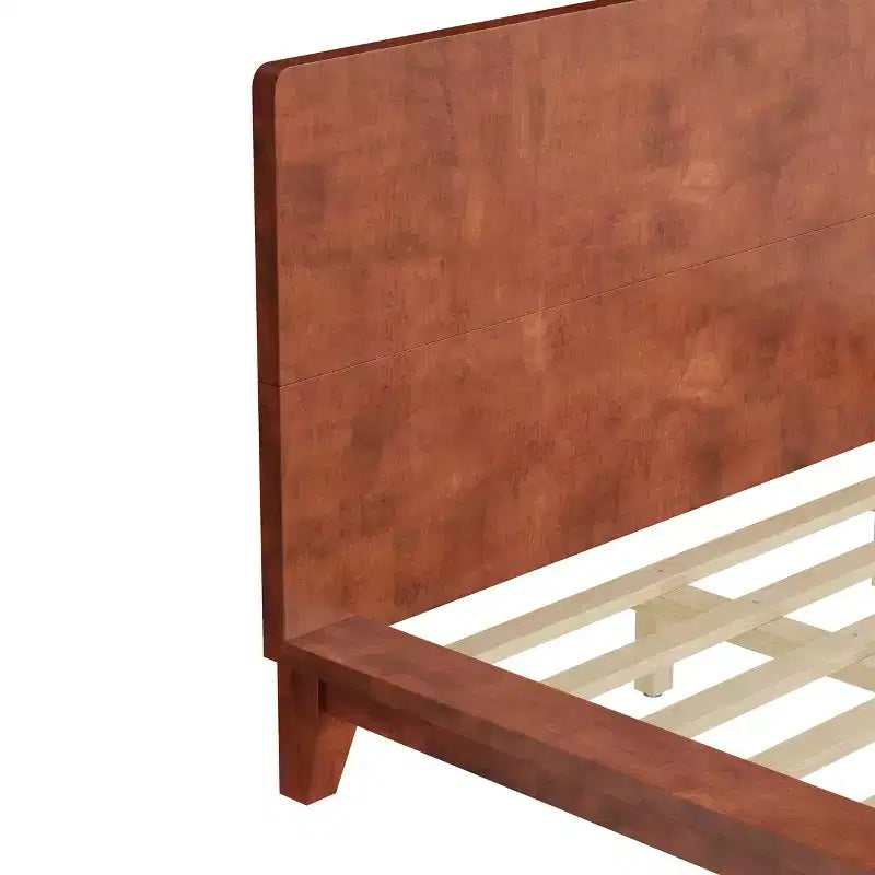 Luxystar Struttura Letto a Piattaforma Matrimoniale King Size con Testiera Moderna