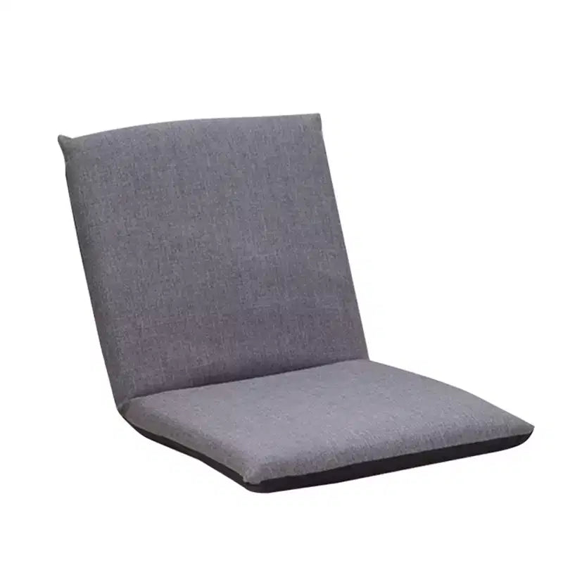 Sedia da Pavimento Pieghevole Regolabile con Schienale, Rivestimento Rimovibile Lavabile, Divano Pigro, Comodo Divano Lounge in Cotone, per Casa, Ufficio