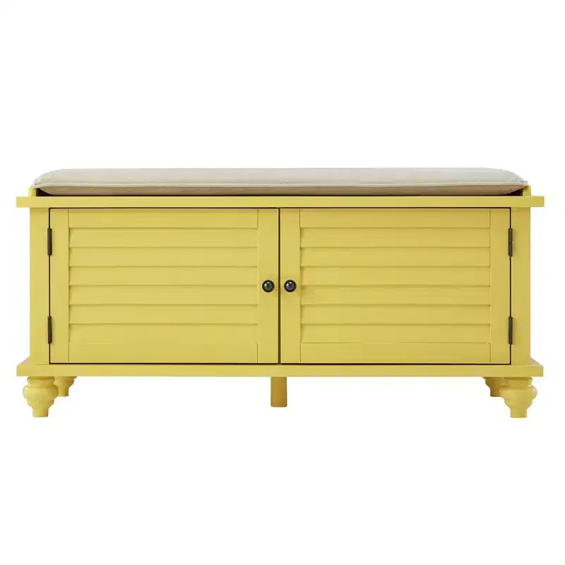 Jocelyn Velvet Cushion Storage Bench - iNSPIRE Q