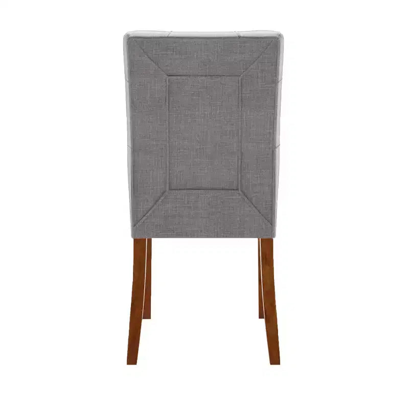 Sedie da pranzo imbottite Owen con finitura ciliegio (set da 2) - iNSPIREQ