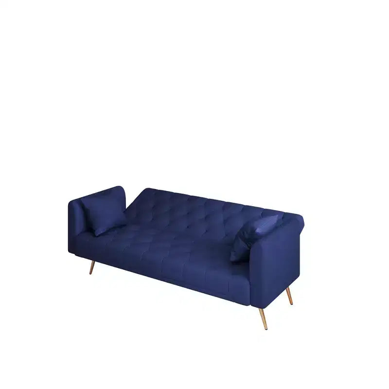 Divanetto-letto convertibile in velluto, colori assortiti, 3 posti
