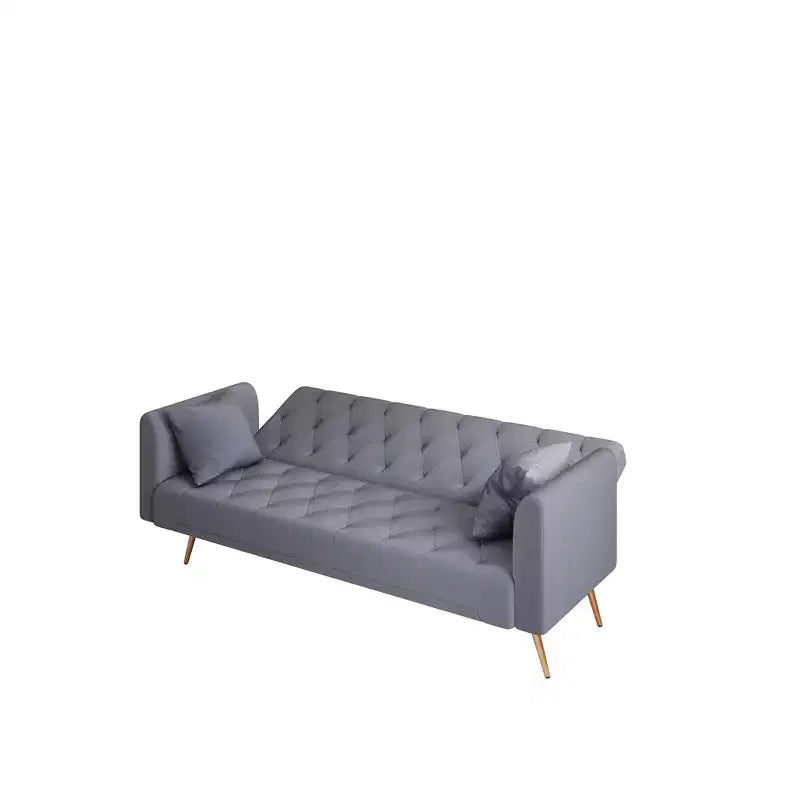 Divanetto-letto convertibile in velluto, colori assortiti, 3 posti