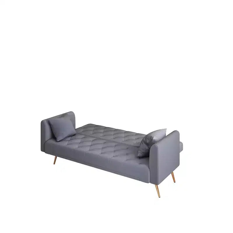 Divanetto-letto convertibile in velluto, colori assortiti, 3 posti