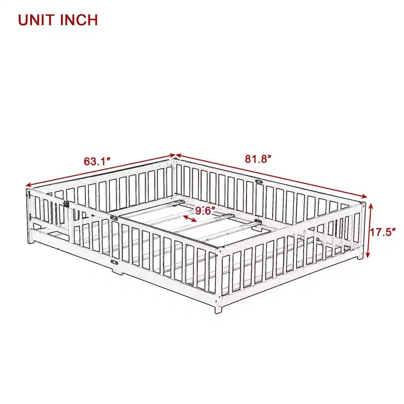 Letto a piattaforma imbottito in lino, matrimoniale, per 2