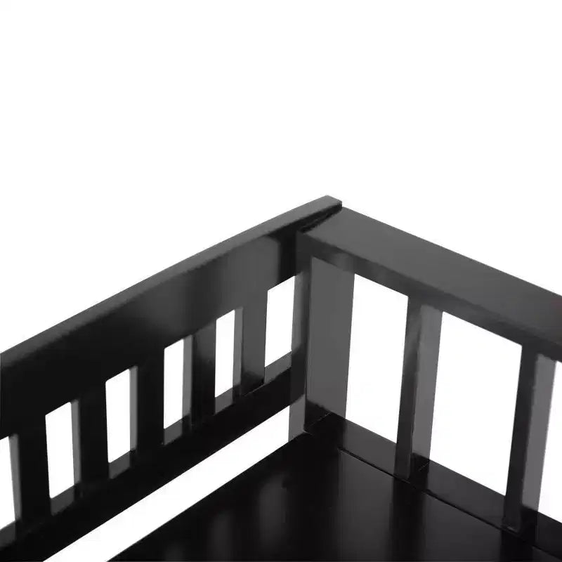Panca contenitore per ingresso in legno massello, 2 posti, colore nero/bianco/marrone/grigio/blu