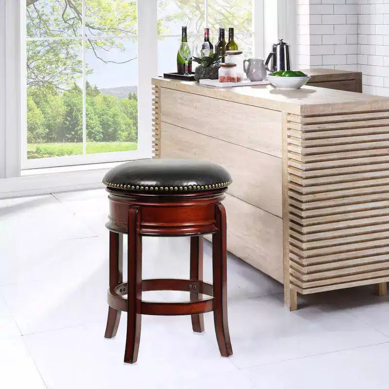 Sgabello da bancone girevole rotondo Brandy, 1 posto a sedere
