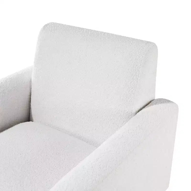 Poltrona moderna Comfort Pointe Cumulus, bianca