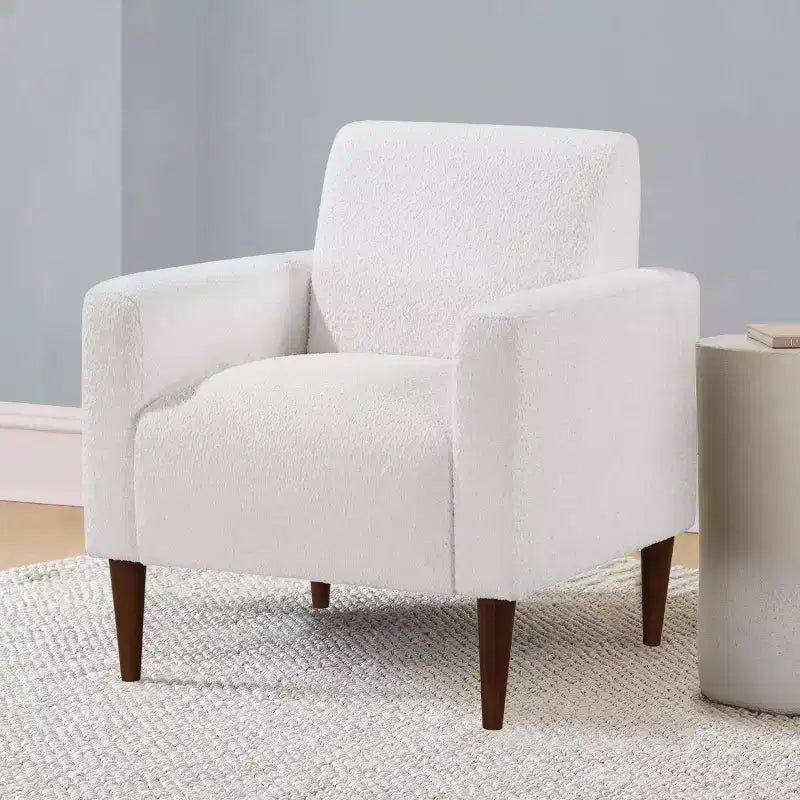 Poltrona moderna Comfort Pointe Cumulus, bianca