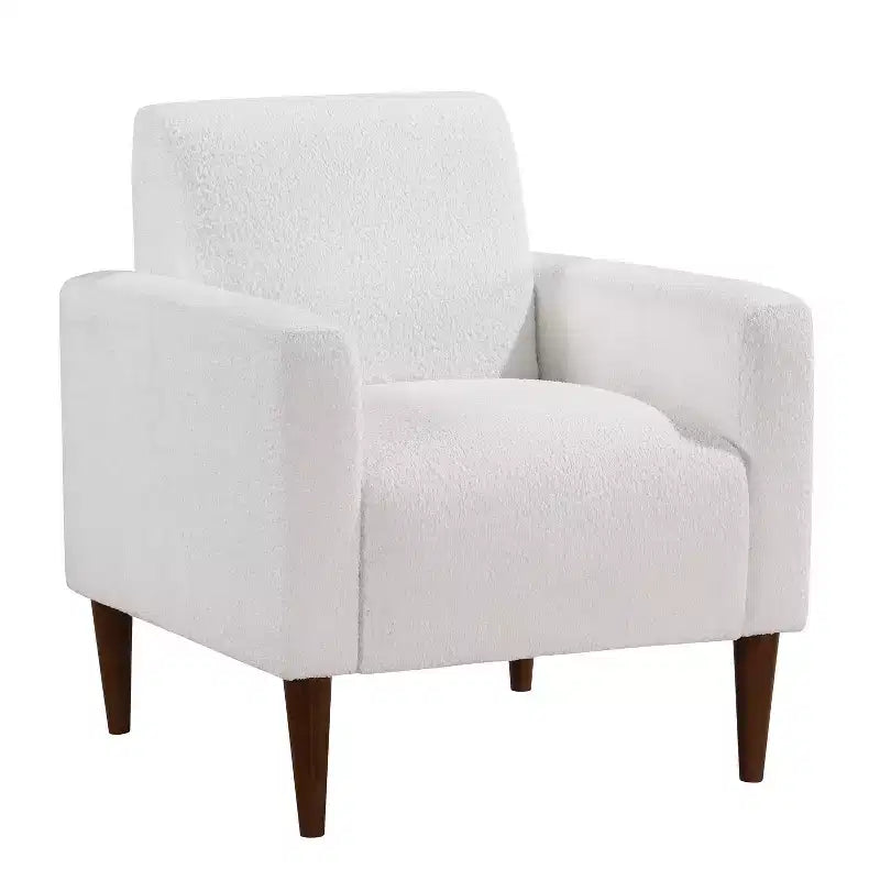 Poltrona moderna Comfort Pointe Cumulus, bianca