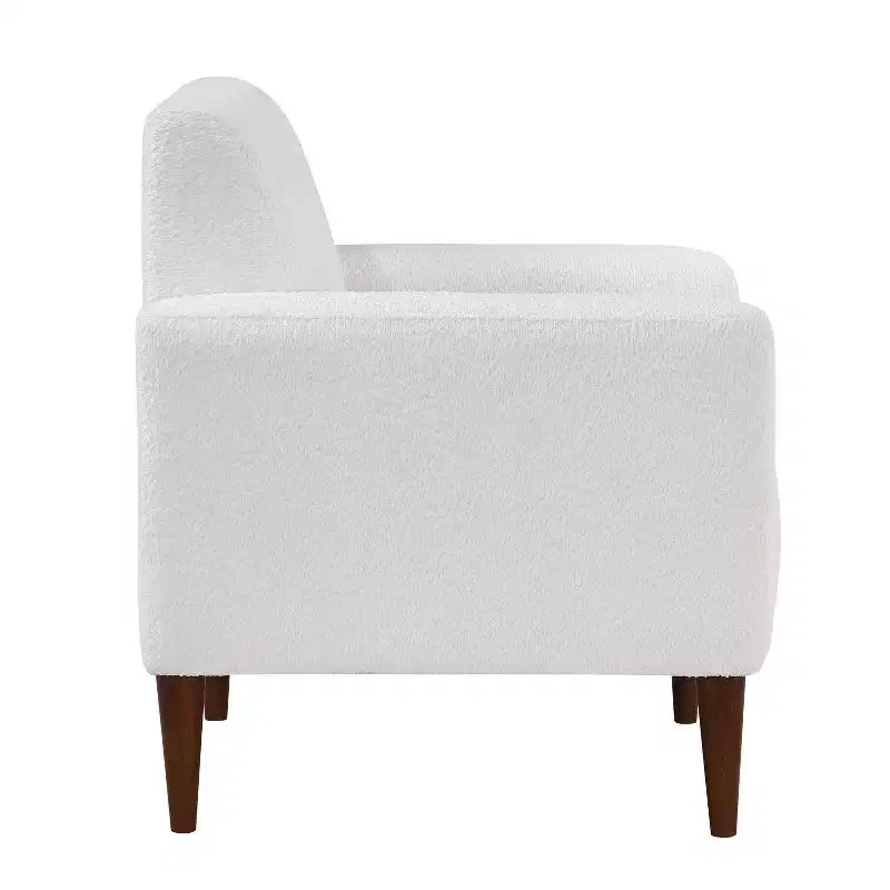 Poltrona moderna Comfort Pointe Cumulus, bianca
