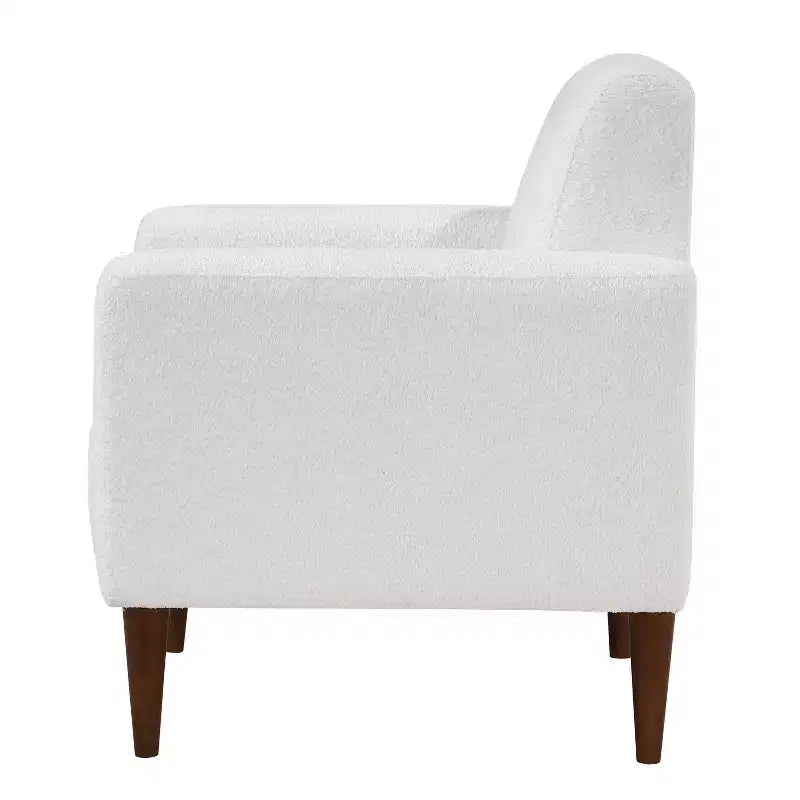 Poltrona moderna Comfort Pointe Cumulus, bianca