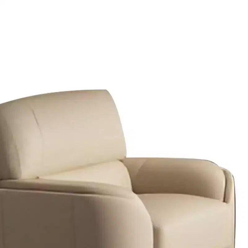 Acme Furniture Poltrona Edrice 43,3", pelle pieno fiore grigio ghiaccio: nessun montaggio, telaio in legno, cuscini fissi