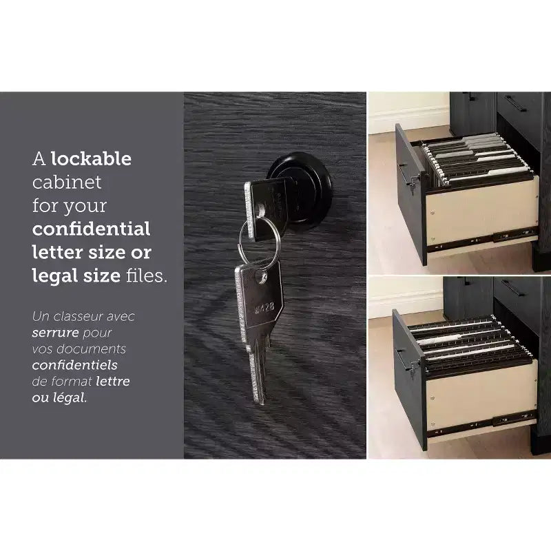 Cassettiera Doppia South Shore Nordik Oak
