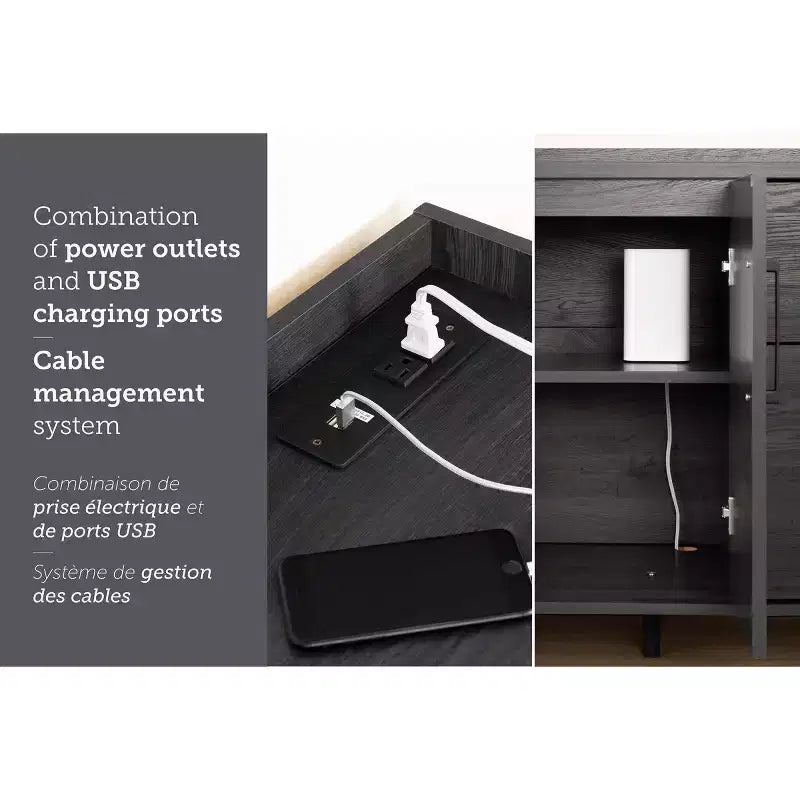 Cassettiera Doppia South Shore Nordik Oak