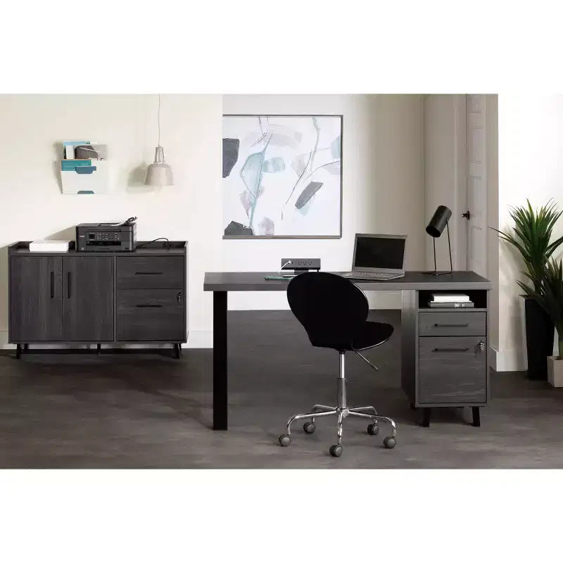 Cassettiera Doppia South Shore Nordik Oak