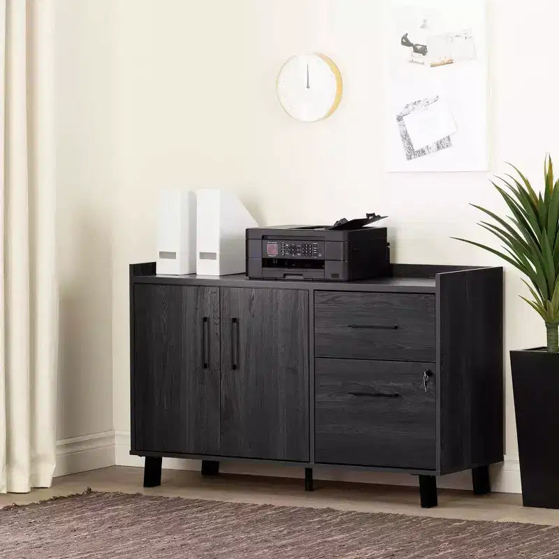 Cassettiera Doppia South Shore Nordik Oak