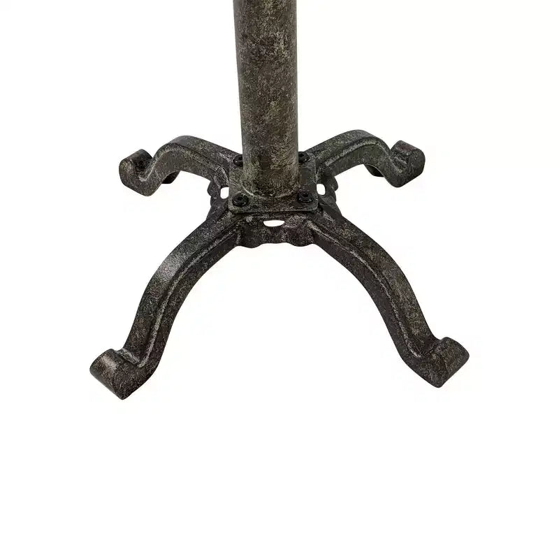 Carolina Living Colton Tavolo Vintage Regolabile Driftwood Naturale/Ferro Invecchiato: Legno di Mango, Struttura in Ferro, Garanzia di 30 Giorni